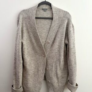Cos Women’s Oatmeal Cardigan Sweater